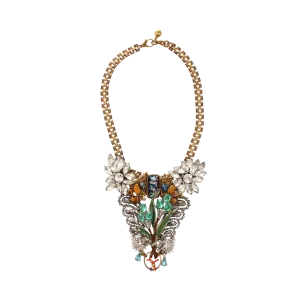 100 Year Multi Stone Vintage Necklace