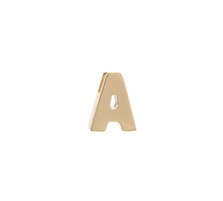 14K GOLD ADDITIONAL LETTER