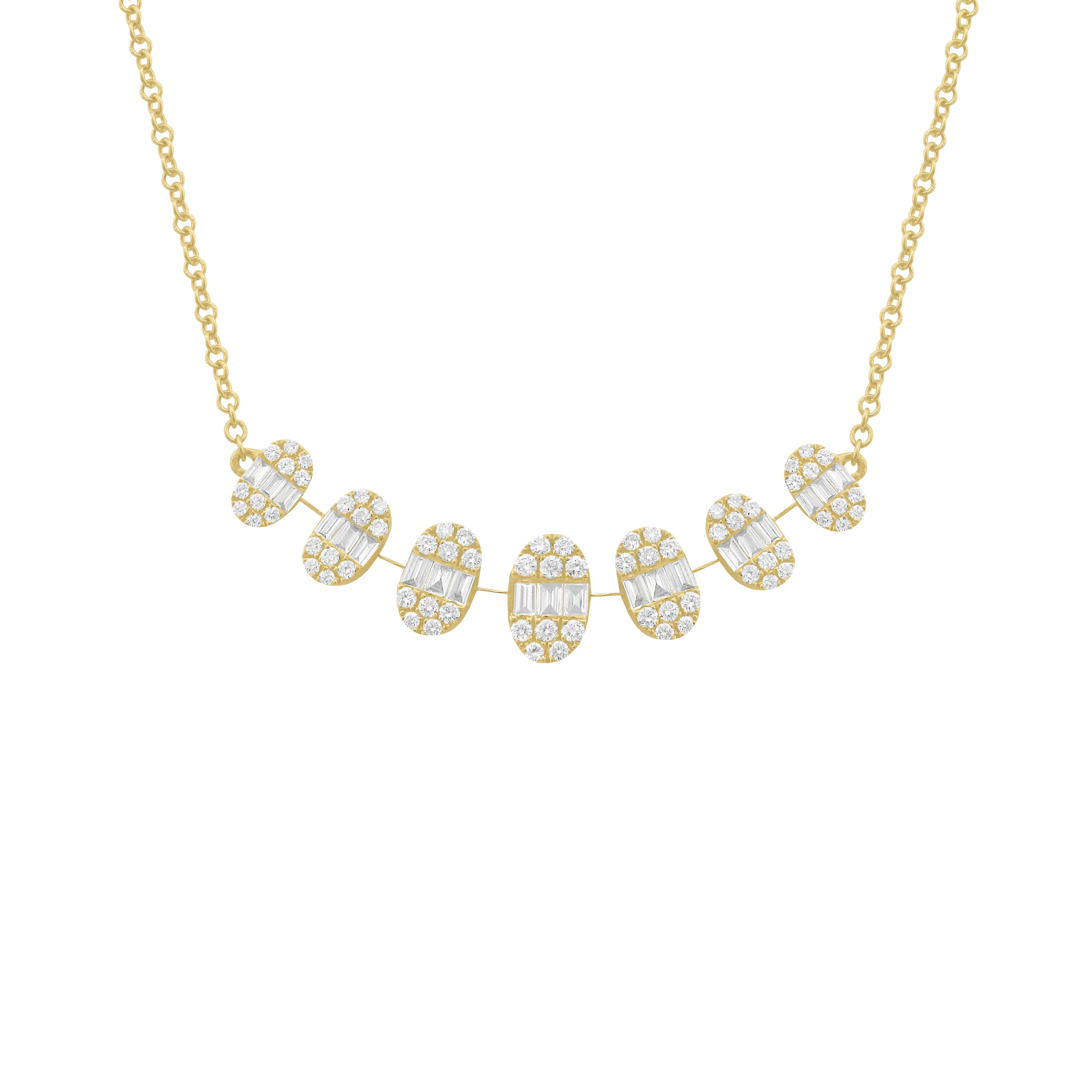 14K GOLD DIAMOND ADDY NECKLACE