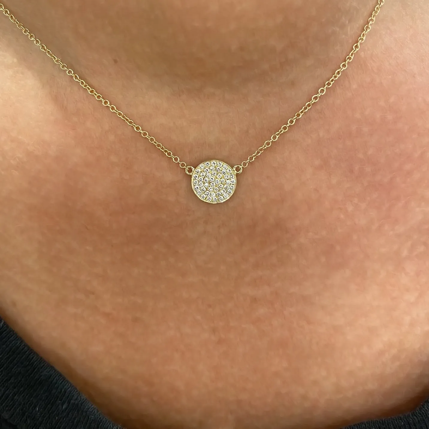 14K GOLD DIAMOND BRYNN NECKLACE