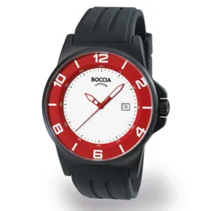 3535-15 Mens Boccia id. Titanium Watch