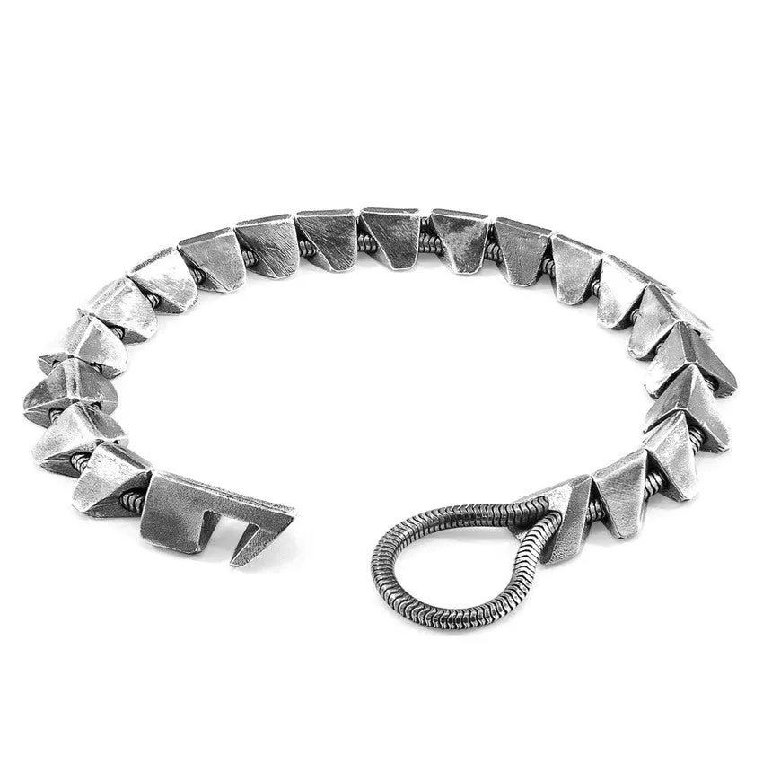 ANCHOR & CREW Brixham Maxi Silver Chain Bracelet