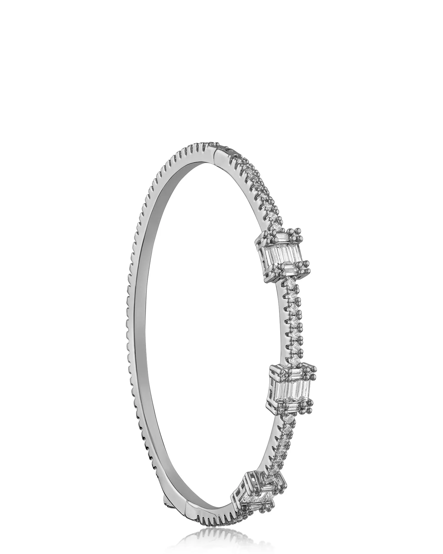 Baguette CZ  Bangle