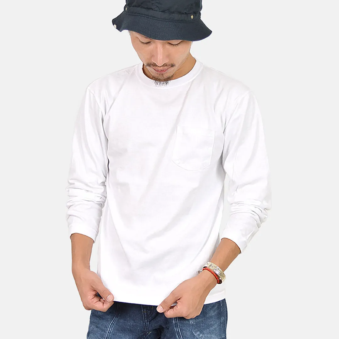 BARNS / Heavy Spun Milled Fabric Long Sleeve T-Shirt