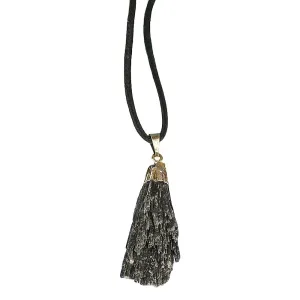 Black Kyanite Pendant