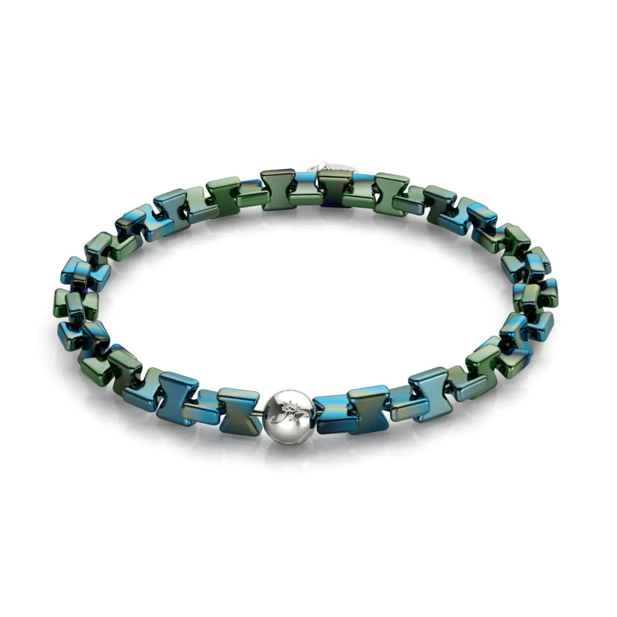 Blue Emerald | Hourglass Bracelet