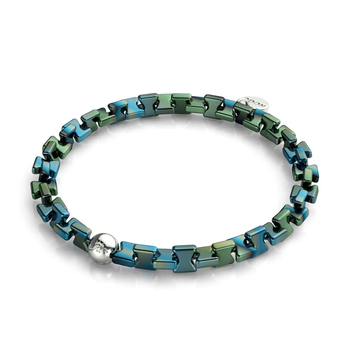 Blue Emerald | Hourglass Bracelet