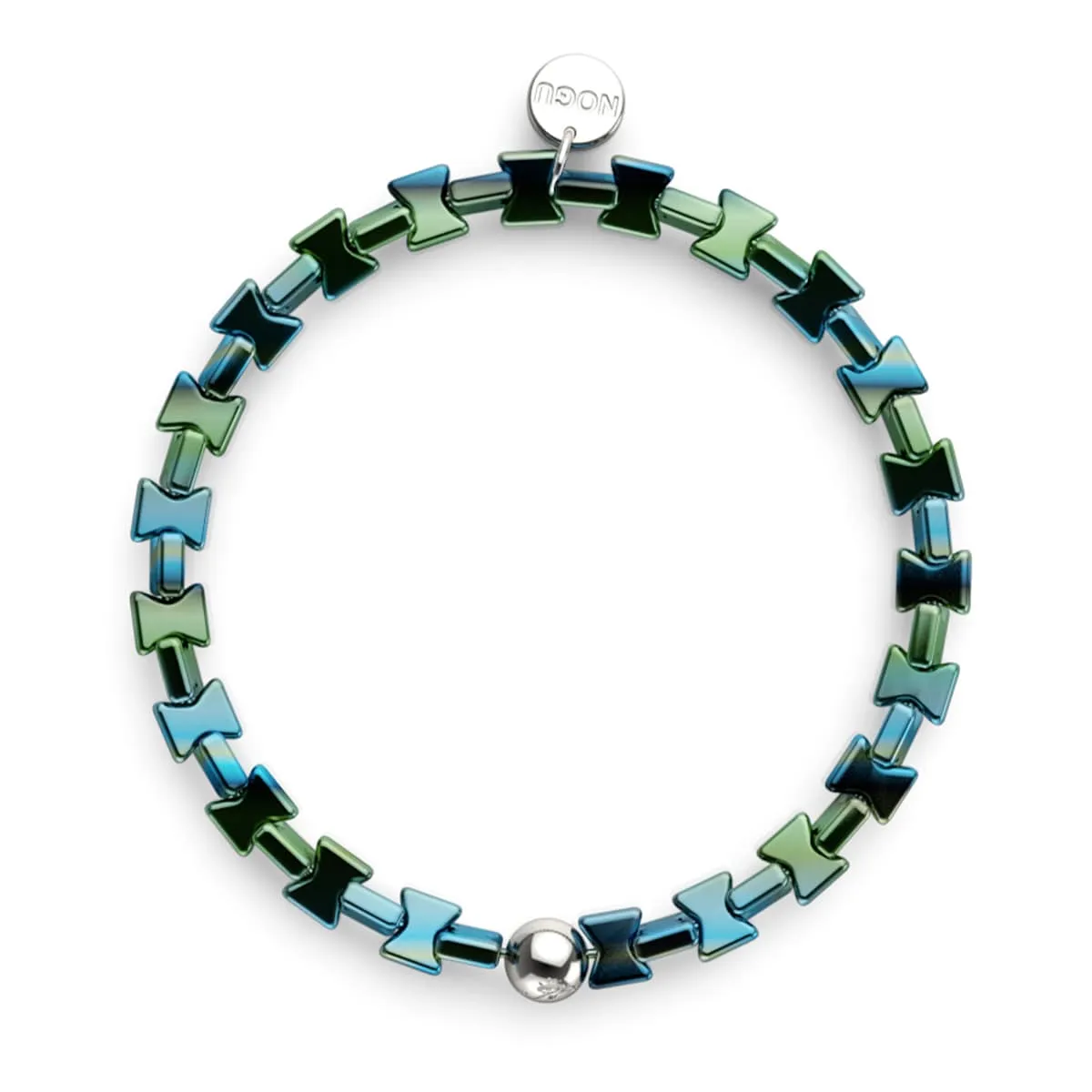 Blue Emerald | Hourglass Bracelet