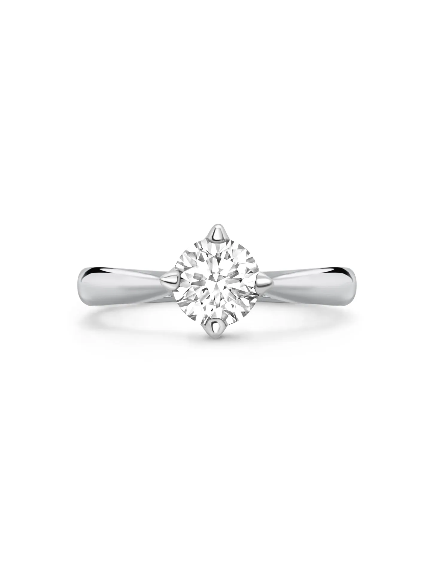 Boodles Brilliance Platinum Diamond Engagement Ring 0.9 Carat