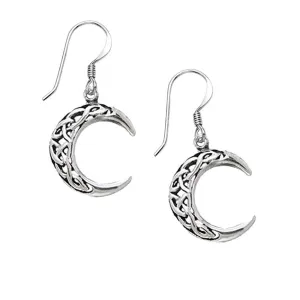 Celtic Moon Earrings