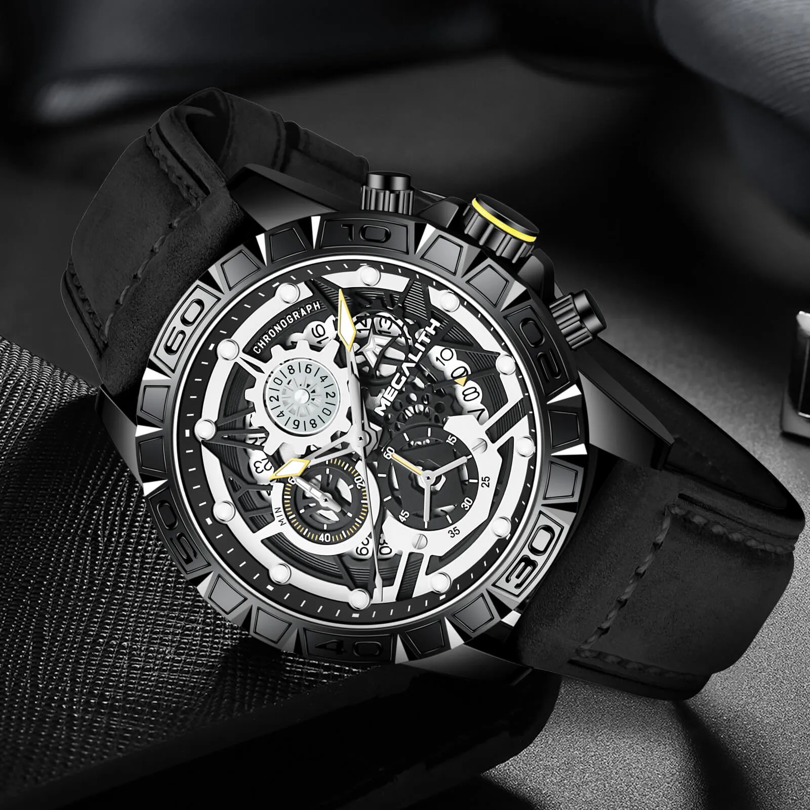 Chronograph Watch | Leather Band | 8275M