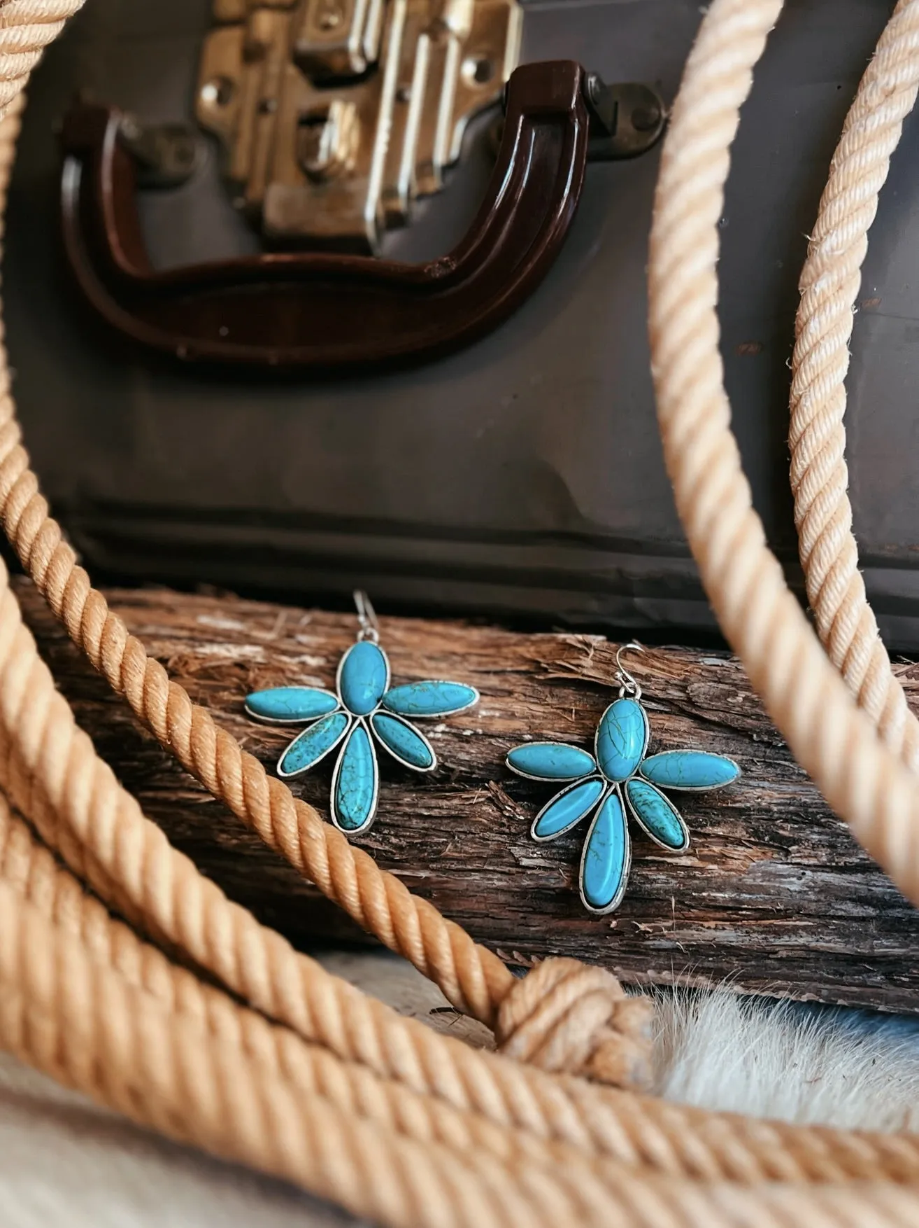 Dragon Fly Turquoise Earrings