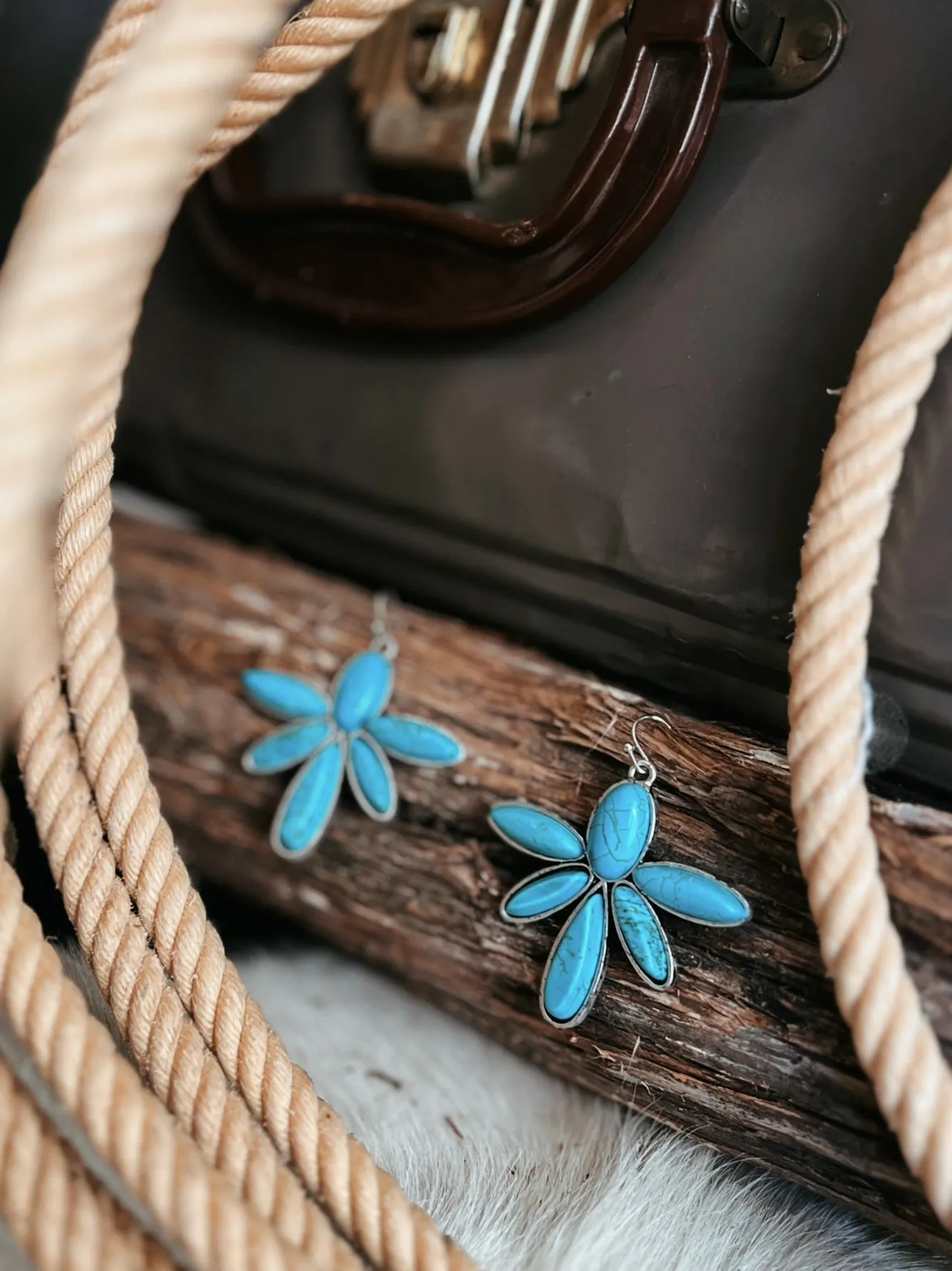 Dragon Fly Turquoise Earrings