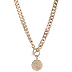 Emerson Street Stacked FSU Charm Gold Chain Necklace