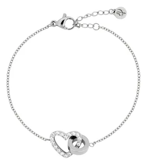 Eternal Heart Bracelet Steel