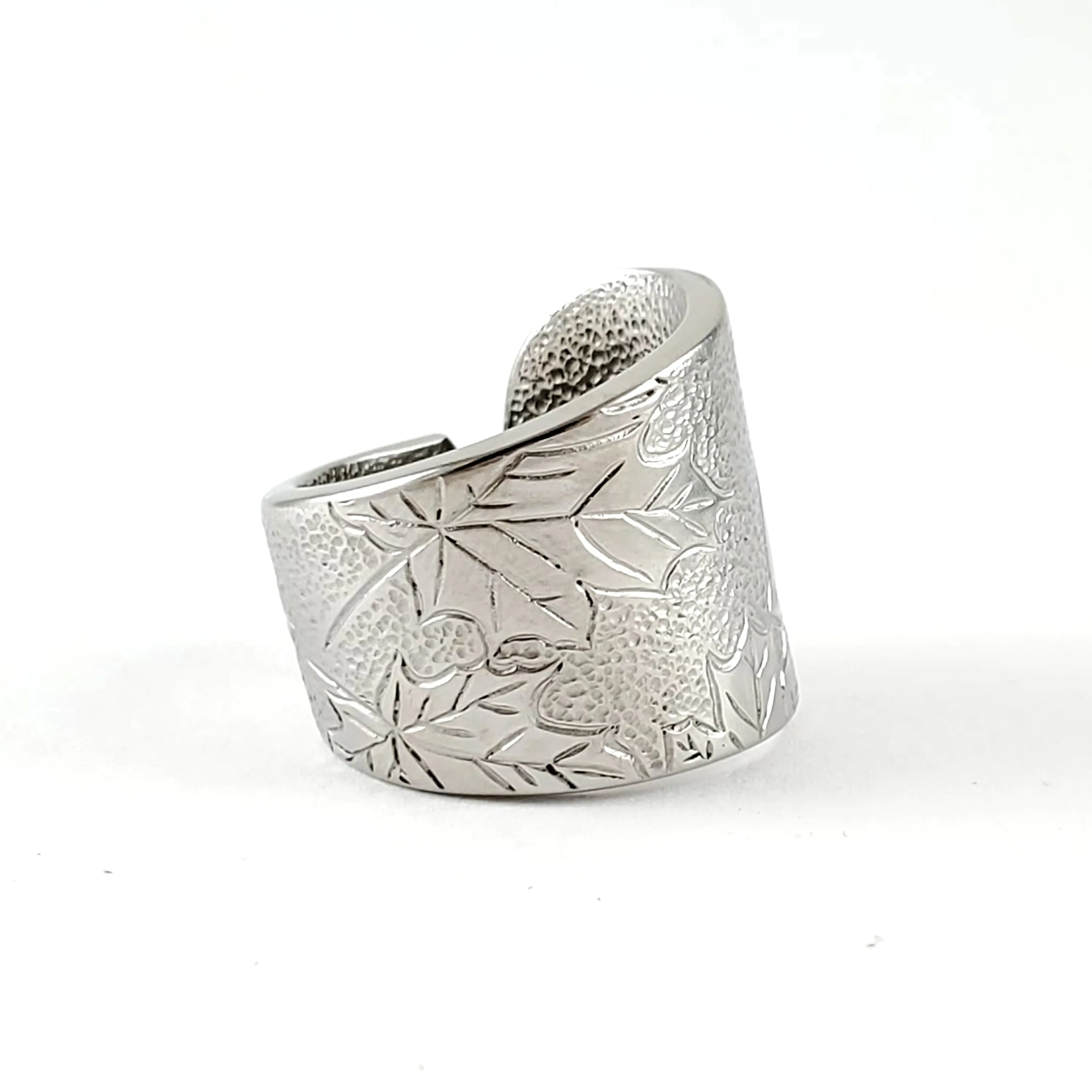 Flying Bird Stainless Steel Spoon Ring