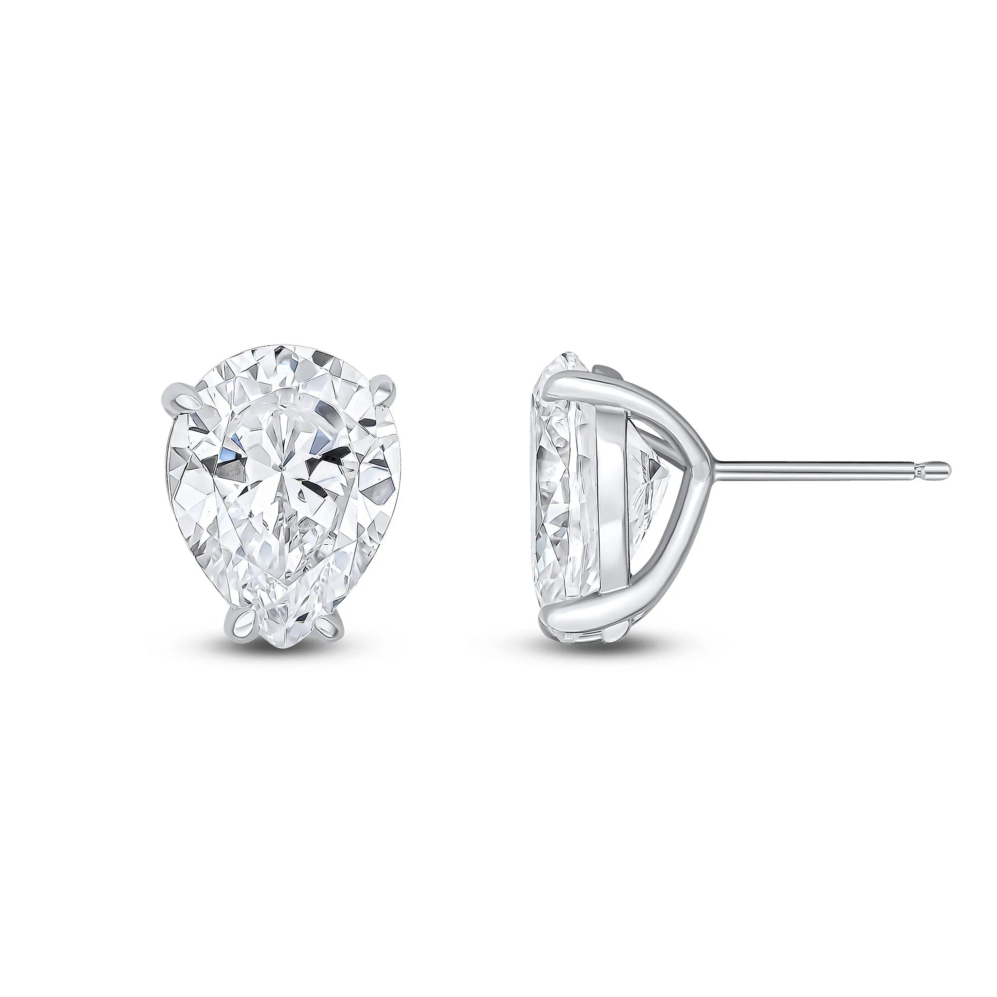 Geneva Earrings (Martini-Setting)