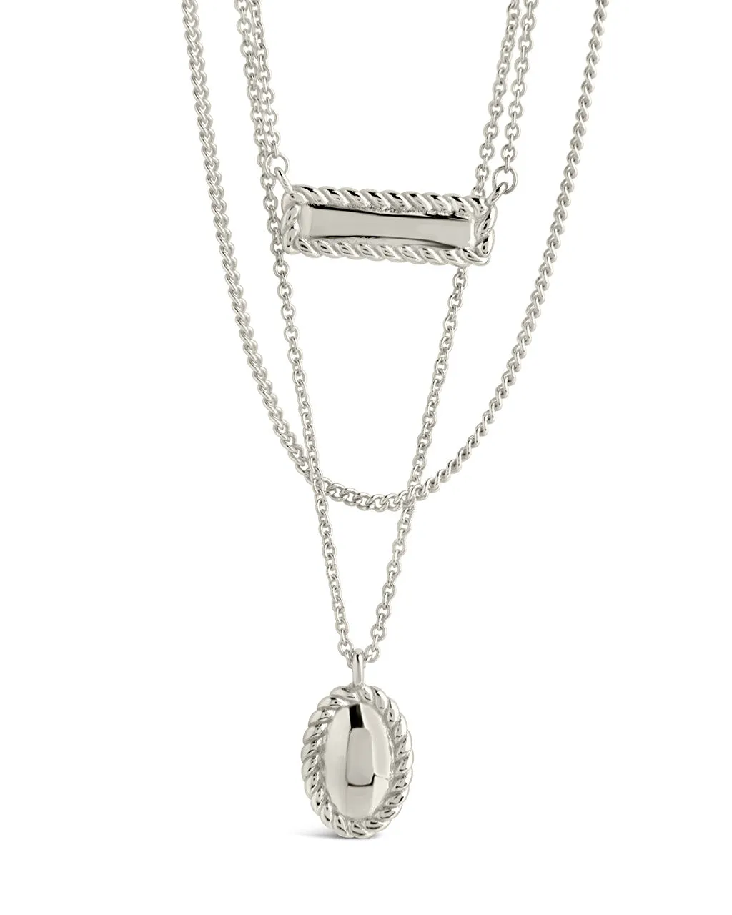 Hartley Polished Layered Chain Necklace