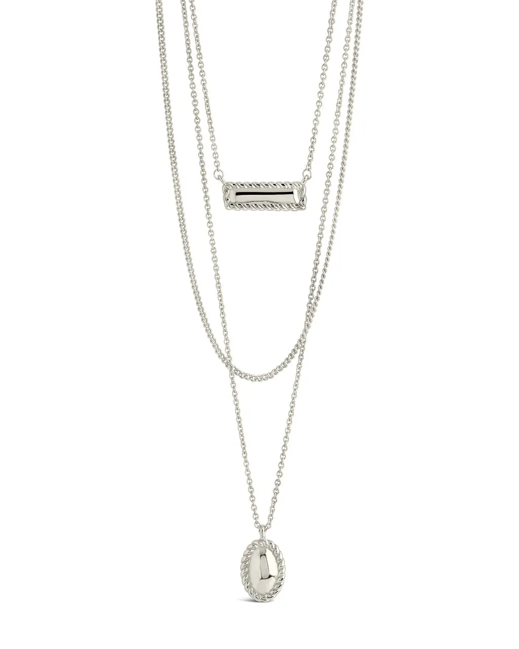 Hartley Polished Layered Chain Necklace