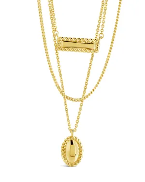 Hartley Polished Layered Chain Necklace