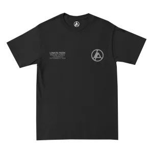 LA Cover Logo Black Tee