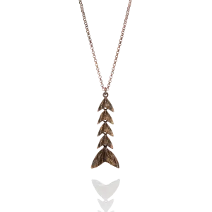 LAX NECKLACE oxidized silver