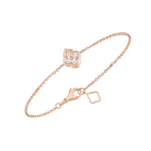 Luce - 4 Diamond Rose Gold Bracelet