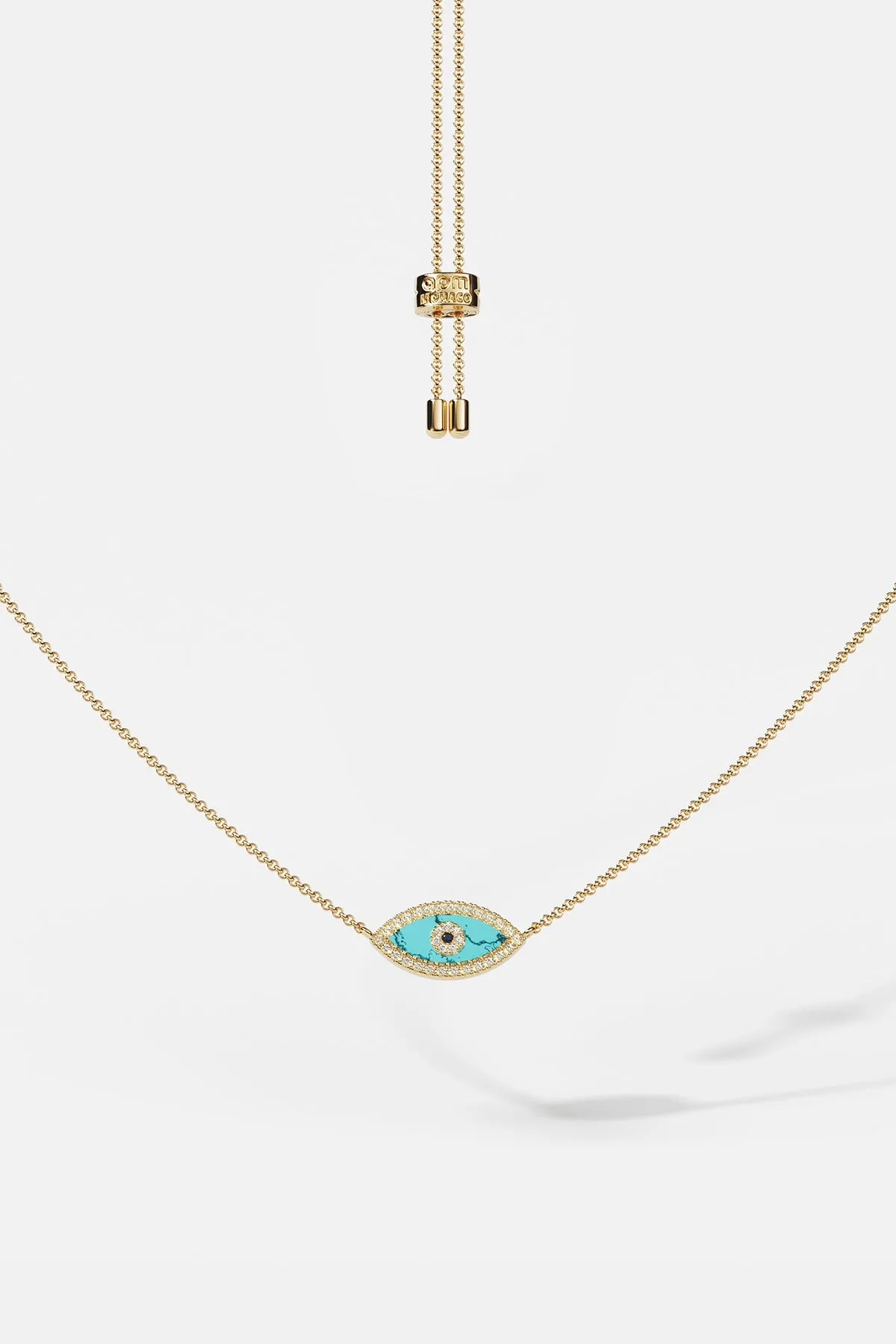 Lucky Eye Adjustable Necklace