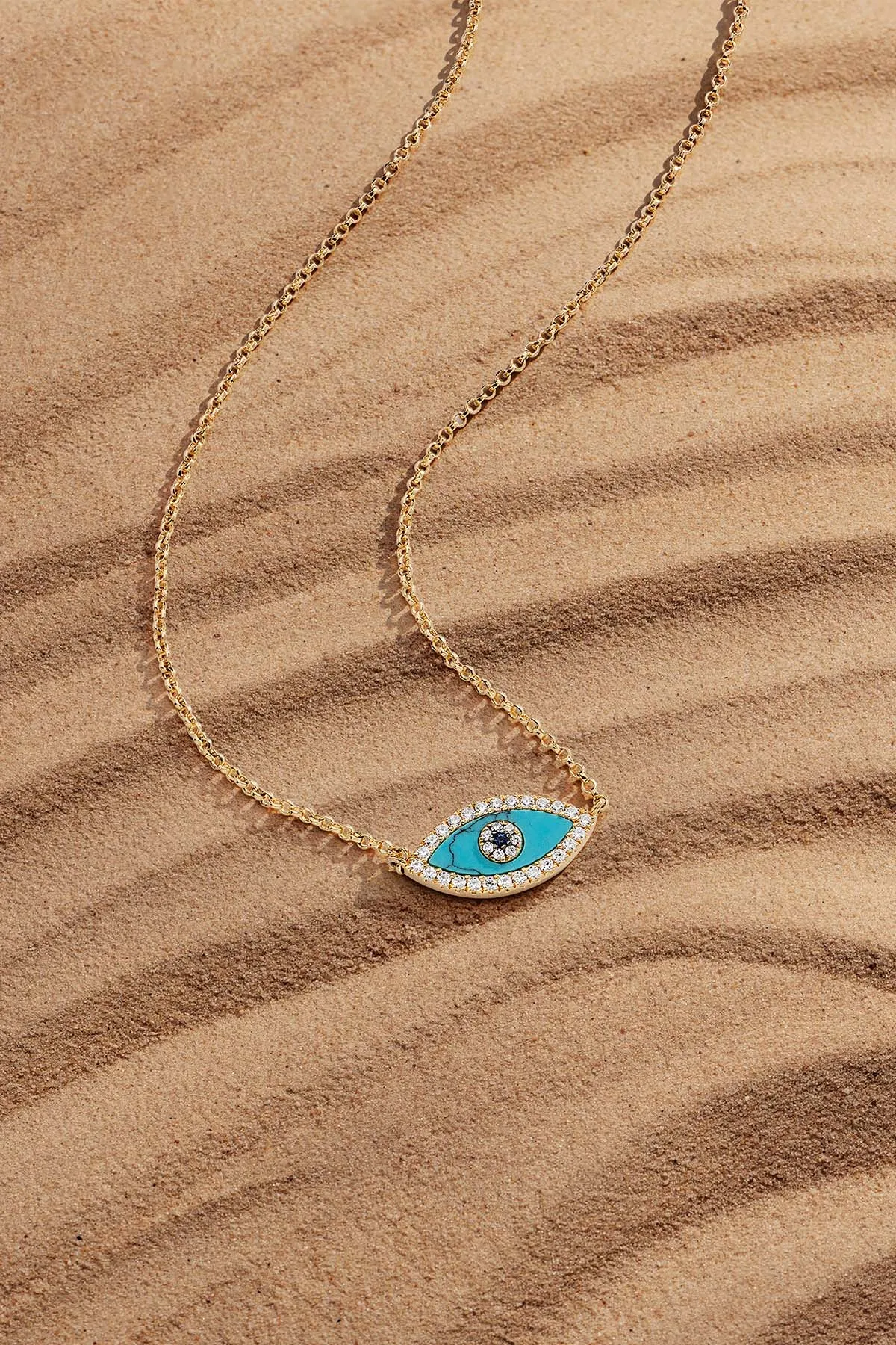 Lucky Eye Adjustable Necklace