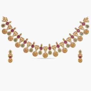 Mahika Antique Necklace Set