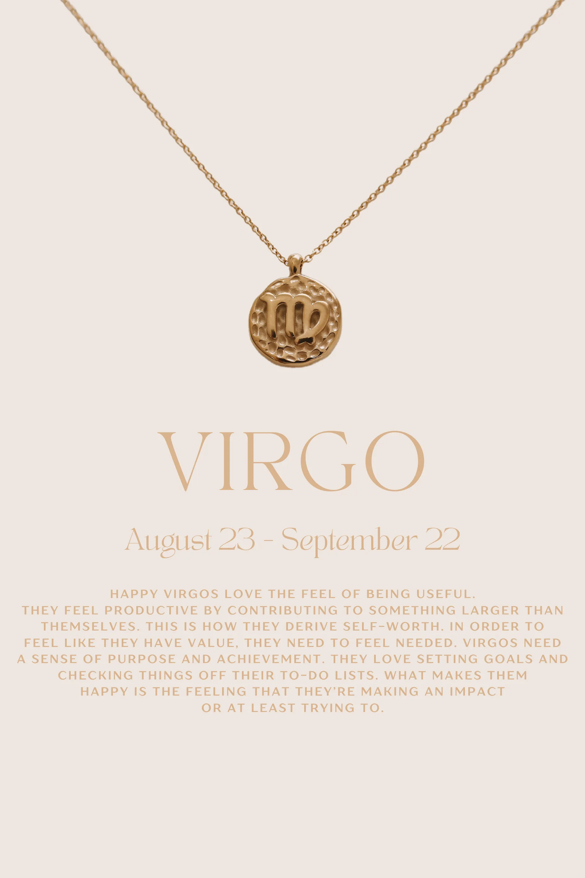 Noa - 14ct Gold or Silver Plated Zodiac Necklace