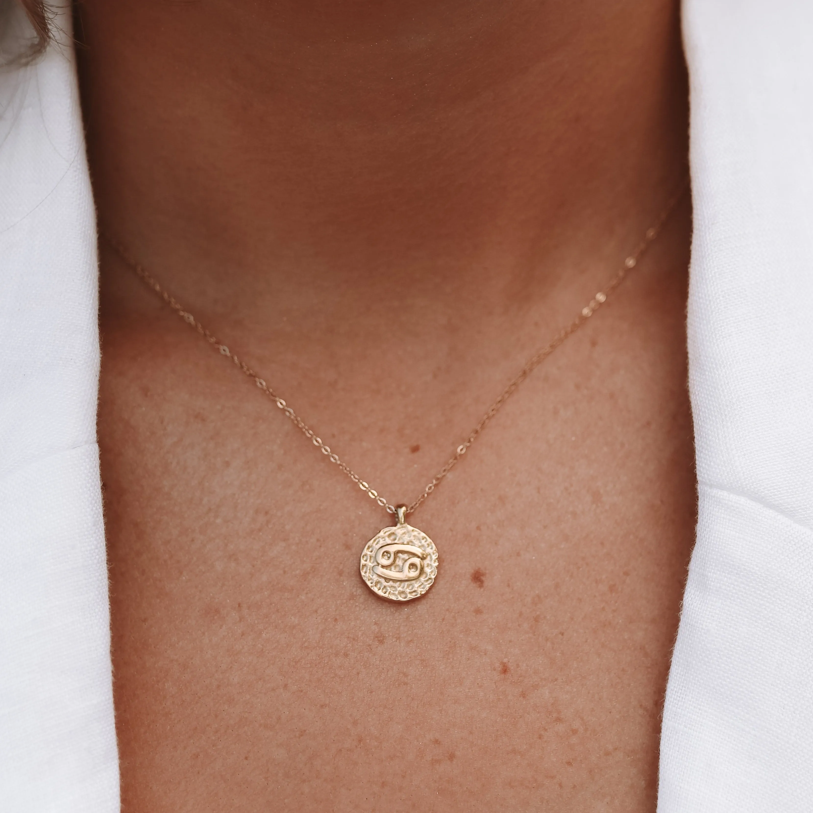 Noa - 14ct Gold or Silver Plated Zodiac Necklace