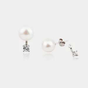 NOVA TWO-WAYS PEARL EARRINGS