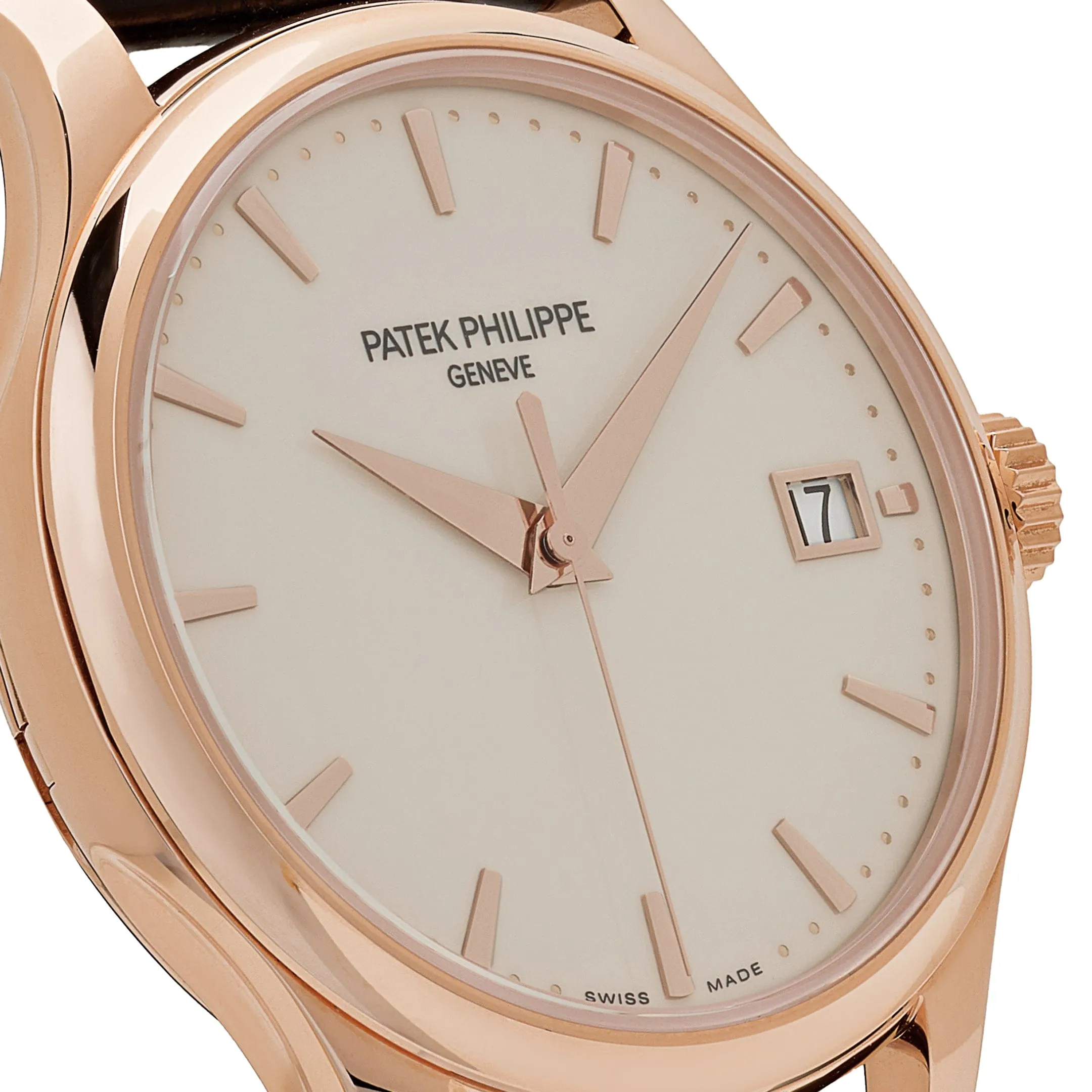 Patek Philippe Calatrava 5227R-001 Date Rose Gold Ivory Dial (2024)