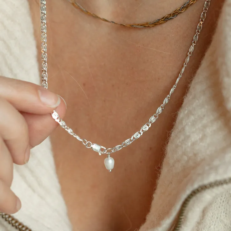 Silver Danielle Necklace