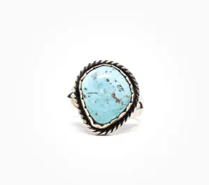 Simplicity Ring - Women’s Turquoise and Silver Jewelry