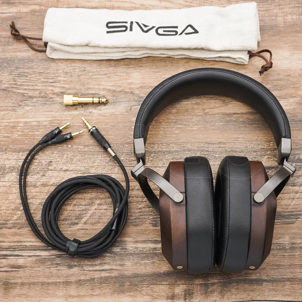 SIVGA Oriole Classic Fashionable Closed Back Rosewood HiFi Headphone