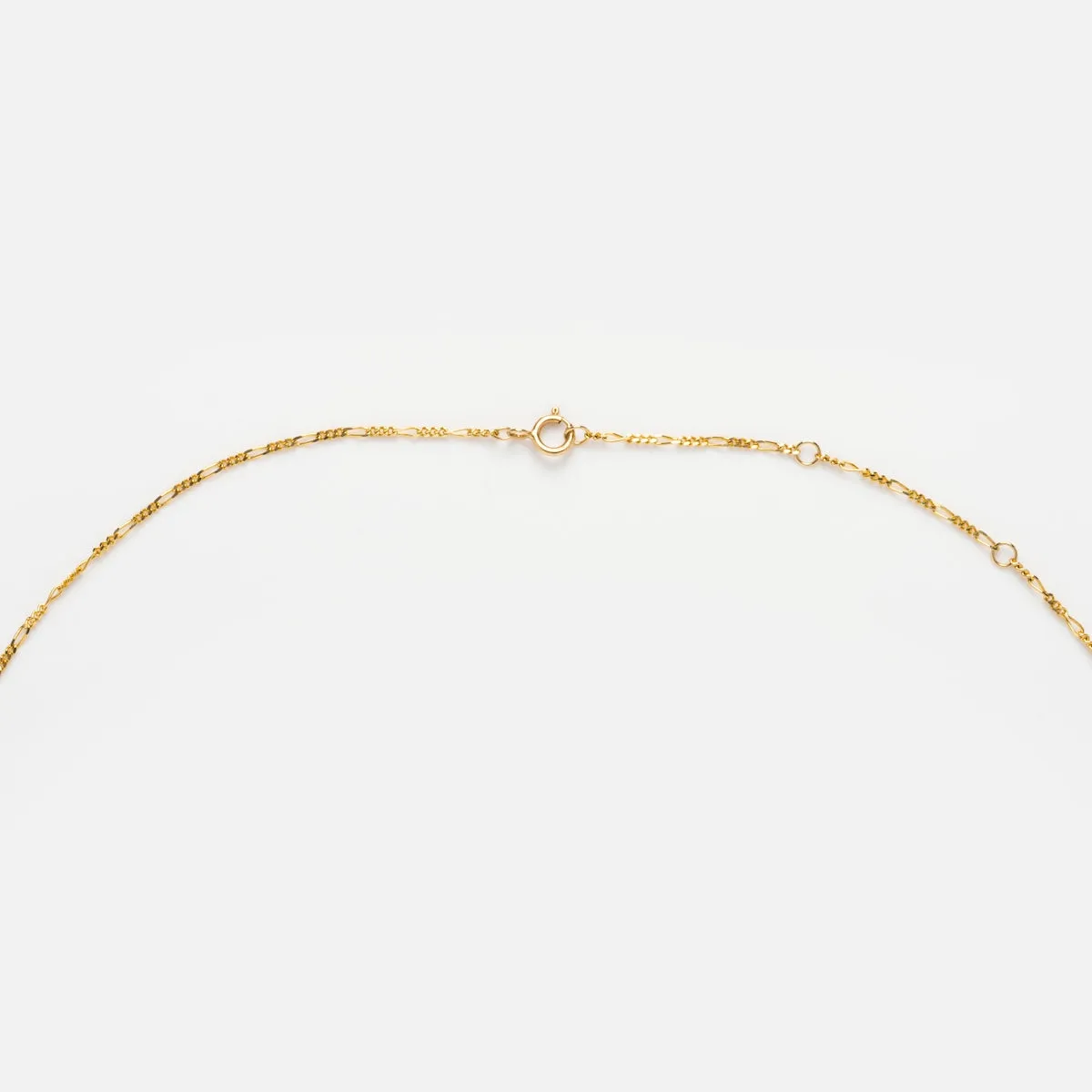 Solid Gold Figaro Chain