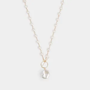 THE KNOTTING KESHI PEARL NECKLACE