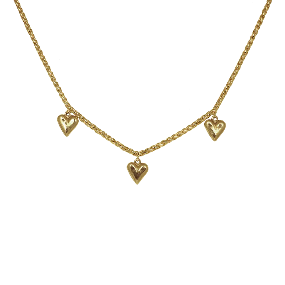 Triple Charm Necklace