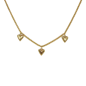 Triple Charm Necklace